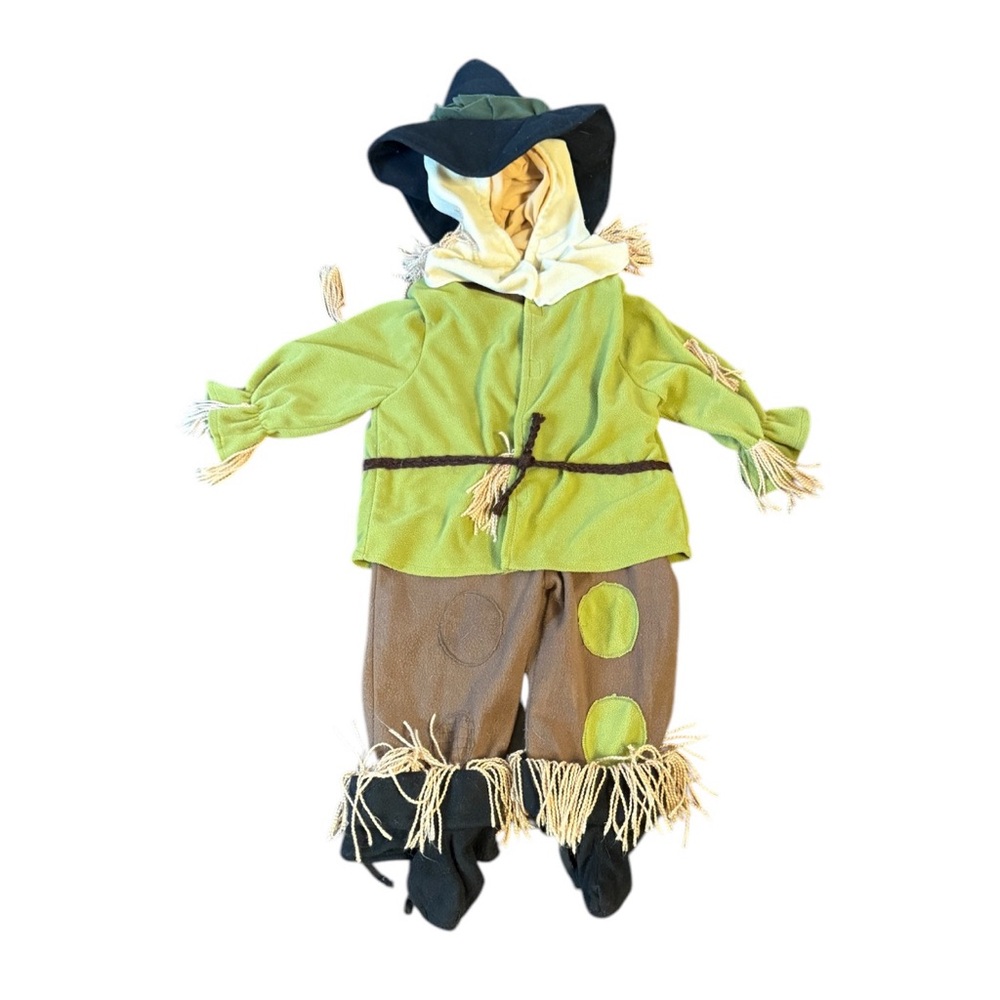Rubie's Green and Brown Scarecrow Kids Costume